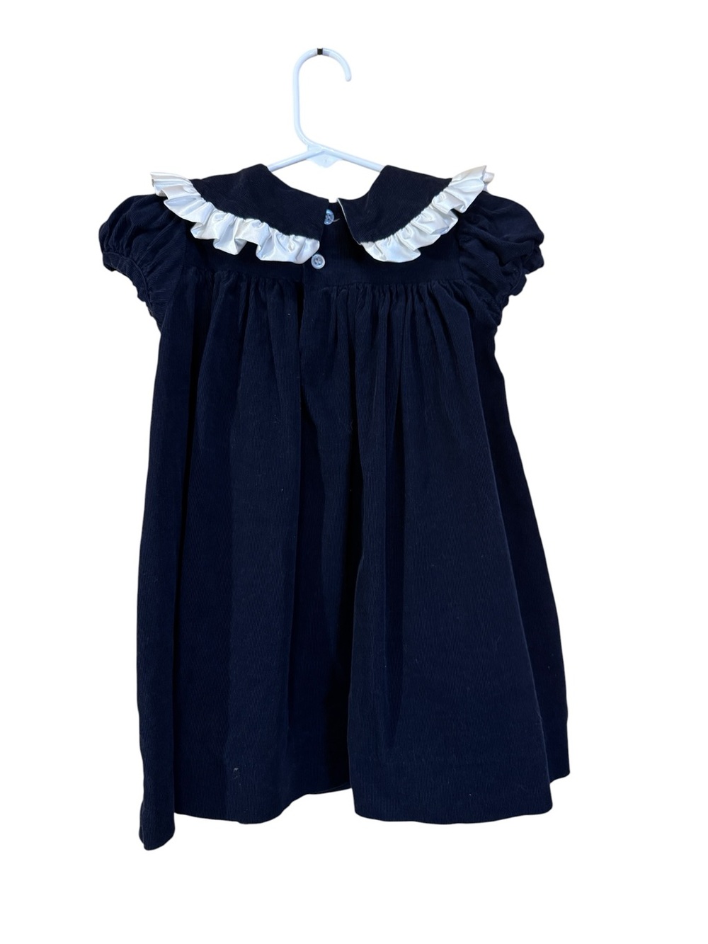 Bailey Boys Classics Kids Navy Corduroy Christmas Nativity Dress 24 Months - Picture 2 of 8